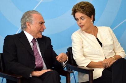 Presidente Dilma Rousseff e vice-presidente Michel Temer