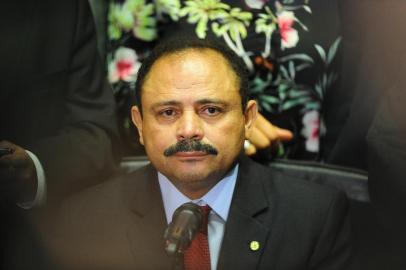  BRASÍLIA, DF, BRASIL 09/05/2016 - Pronunciamento do Presidente em exercício  da Câmara dos Deputados, Waldir Maranhão, após a tentativa de anular o processo de impeachment da presidente Dilma. (FOTO: DIEGO VARA/AGÊNCIA RBS).