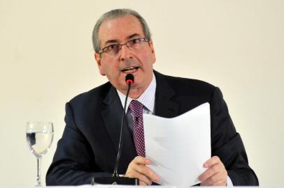 Entrevista coletiva do presidente afastado da Câmara dos Deputados, Eduardo Cunha (PMDB-RJ) Data: 21/06/2016