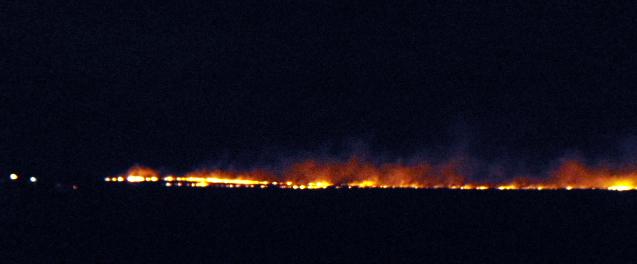 Incêndio atinge 200 hectares de área particular em São Francisco de Assis