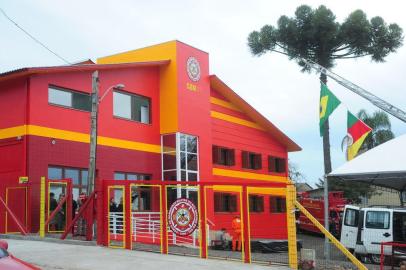  BENTO GONÇALVES, RS, BRASIL (16/06/2016) CTBom Serra Gaúcha. Município de Bento Gonçalves inaugura moderna unidade de Corpo de Bombeiros.  (Roni Rigon/Pioneiro)