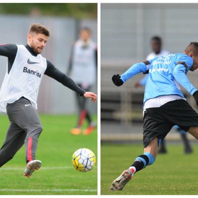 Eduardo Sasha, Inter, Luan, Grêmio, montagem 