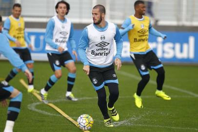 Fred; Geromel; Grêmio; treino