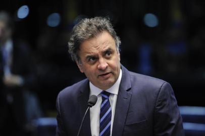 Plenário do Senado durante sessão deliberativa ordiná¡ria.Em pronunciamento, senador Aécio Neves (PSDB-MG).Foto: Pedro FranÃ§a/AgÃªncia Senado