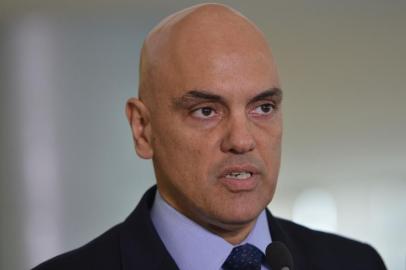 Brasília - O ministro da Justiça, Alexandre de Moraes, fala à imprensa sobre a segurança na Olimpíada (Antônio Cruz/ Agência Brasil)