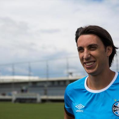  PORTO ALEGRE, RS, BRASIL, 11-03-2016. Um perfil do zagueiro do Grêmio, Pedro Geromel. (FOTOS: ANDERSON FETTER/AGENCIA RBS)Indexador: Anderson Fetter