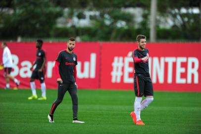  PORTO ALEGRE, RS, BRASIL - 30-08-2016 - Treino do Inter no CT Parque Gigante. (FOTO: FÉLIX ZUCCO/AGÊNCIA RBS)