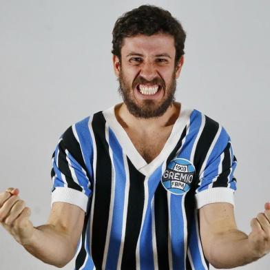  PORTO ALEGRE, RS, BRASIL 05/09/2016 - Duda Garbi, o repórter da torcida do Grêmio nas transmissões de futebol na Rádio Gaúcha . (FOTO: MATEUS BRUXEL/AGÊNCIA RBS).Indexador: Mateus_Bruxel