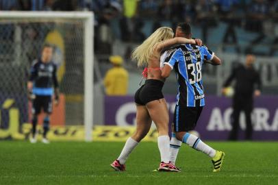  PORTO ALEGRE, RS, BRASIL 11/09/2016 - Grêmio enfrenta o Palmeiras na Arena pela 24ª rodada do Brasileirão. (FOTO: FÉLIX ZUCCO/AGÊNCIA RBS).