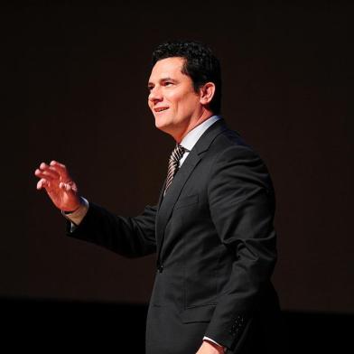  PORTO ALEGRE, RS, BRASIL 21/09/2016 - Juiz Sergio Moro faz palestra no teatro da Feevale. (FOTO: ANDRÉ ÁVILA/AGÊNCIA RBS).