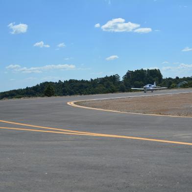 aeródromo, bento gonçalves, pista, avião