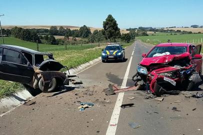  Acidente entre dois carros resulta em uma morte em Muitos Capões, na região do Campos de Cima da Serra.