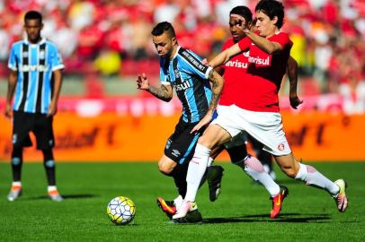  PORTO ALEGRE, RS, BRASIL 03/07/2016 - Internacional e Grêmio se enfretam no Gre-Nal 410, no Estádio Beira-Rio, pela 13ª rodada do Brasileirão. (FOTO: BRUNO ALENCASTRO/AGÊNCIA RBS, Editoria Esporte)