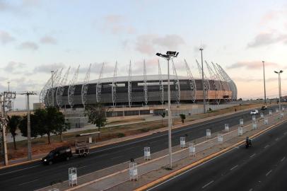  FORTALEZA, CE, BRASIL, 07/10/2016. Arena Castelão, local onde acontece a partida decisiva contra o Fortaleza, pela série C do Campeonato Brasileiro no próximo domingo (09/10). (Porthus Junior/Pioneiro)