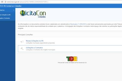 TCE - licitações - compras - municípios - estados - rdgol
