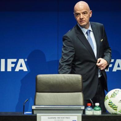 FILES-FBL-FIFA-INFANTINO-TAX-MEDIA-PANAMA(FILES) This file photo taken on March 18, 2016 shows FIFA President Gianni Infantino arriving for a press conference following an executive meeting of the world football governing body at its headquarters in Zurich. The signature of new FIFA president Gianni Infantino has cropped up in the so-called "Panama Papers" in connection with questionable TV rights sales in South America, the German newspaper 