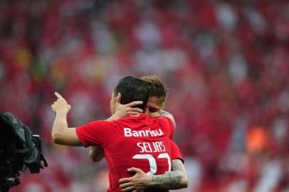  PORTO ALEGRE, RS, BRASIL, 16-10-2016.Inter enfenta o Flamengo pela 31º rodada do Brasileirão 2016 no estádio Beira-Rio, em Porto Alegre. (FÉLIX ZUCCO/AGÊNCIA RBS)