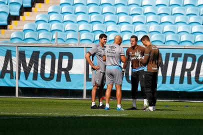 treino, grêmio, ct luiz carvalho, marcelo grohe, goleiro