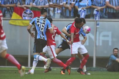  PORTO ALEGRE, RS, BRASIL 23/10/2016 - Grêmio recebe o Inter na Arena, pela 32ª rodada do Brasileirão. Gre-Nal 411. (FOTO: FÉLIX ZUCCO/AGÊNCIA RBS).