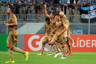  PORTO ALEGRE, RS, BRASIL 07/11/2016 - O Grêmio recebe o Sport, na Arena, pela 34ª rodada do Brasileirão. (FOTO: FERNANDO GOMES/AGÊNCIA RBS).