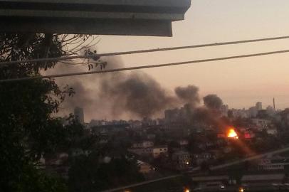 Incêndio, Caxias, bairro aeroporto, 3 casas