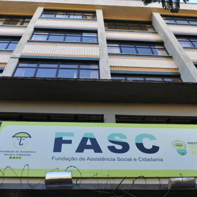  PORTO ALEGRE, RS, BRASIL, 23-08-2016- Fachada da Fasc, Fundação de Assistência Social e Cidadania