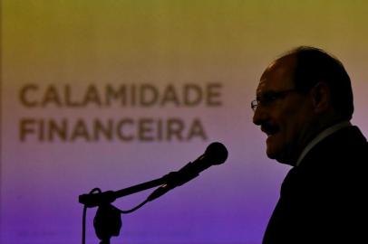  PORTO ALEGRE, RS, BRASIL, 21-11-2016. O governador anuncia, no Palácio Piratini, um pacote que mexerá com a vida de grande parte dos funcionários públicos e terá impacto em todos os poderes. (LAURO ALVES/AGÊNCIA RBS()