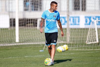 treino, grêmio, ct luiz carvalho, copa do brasil, luan