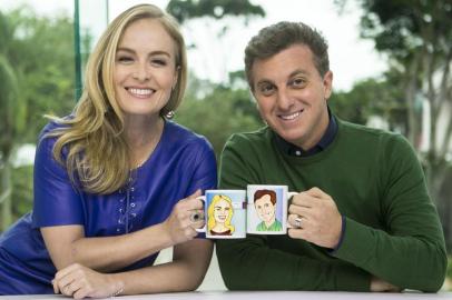 Luciano Huck e Angelica no Video show