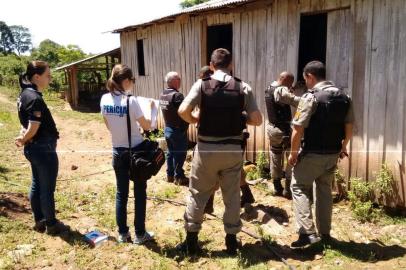 Uma tragédia chocou a comunidade de Pinhal Grande, município de 4.552 habitantes, localizado a cerca de cem quilômetros de Santa Maria, na Região Central.