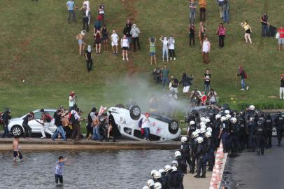 protesto manifestação em brasília rdgol