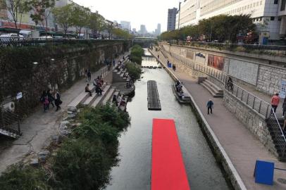 Aarroio Cheonggyecheon, em Seul