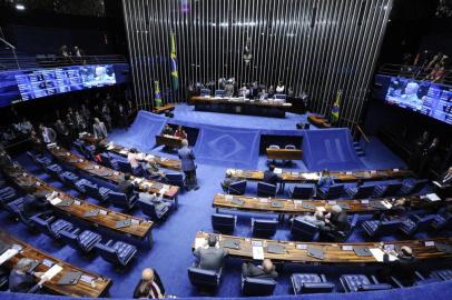 votação da PEC do teto no Senado