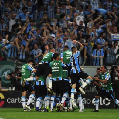  PORTO ALEGRE, RS, BRASIL 07/12/2016  - O Grêmio recebe o Atlético-MG, na noite desta quarta-feira na Arena,  no jogo de volta da decisão da Copa do Brasil. (FOTO: FÉLIX ZUCCO  /AGÊNCIA RBS).