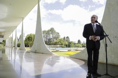 Brasília - Presidente Michel Temer concede coletiva durante café da manhã com jornalistas do Comitê de Imprensa do Palácio do Planalto. (Marcos Corrêa/PR)