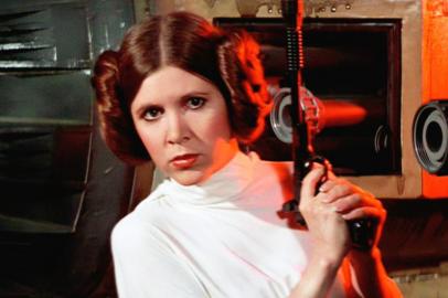 carrie fischer como princesa leia em star wars