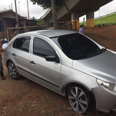 perseguição, roubo carro canoas posto rdgol