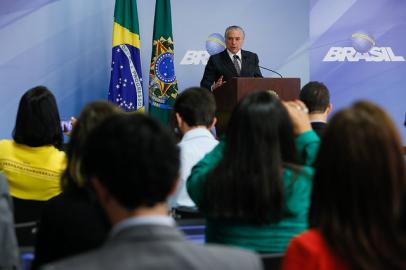 rdgol - presidente michel temer - pronunciamento temer