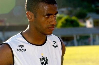 O Atlético Mineiro treinou hoje (16/03) em Cordilheira Alta, no oeste de Santa Catarina para o próximo jogo da Copa do Brasil, contra a Chapecoense, que será nessa quarta-feira.Na foto, Muriqui.