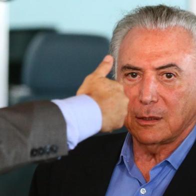  ESTEIO, RS, BRASIL - 09-01-2017 - Presidente Michel Temer vai entregar ambulâncias e sobrevoar região afetada por enchente na semana passada (FOTO: LAURO ALVES/AGÊNCIA RBS)