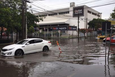 Rgol, rua 18 de novembro, alagamento