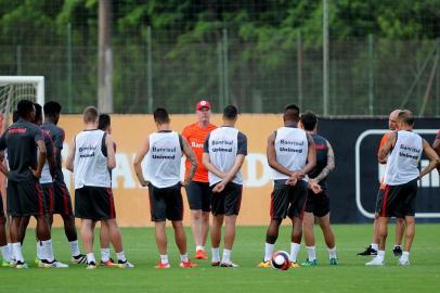  

PORTO ALEGRE, RS, BRASIL - 15-01-2017 - Treino do Inter no CT Parque Gigante (FOTO: CAMILA DOMINGUES/ESPECIAL)