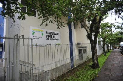  

SANTA MARIA, RS, BRASIL, 16/01/2017 - RESTAURANTE POPULAR _ Falta de PPCI estaria impedindo reabertura (FOTO MAIARA BERSCH / AGÊNCIA RBS)