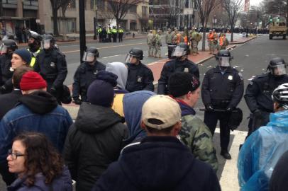 protestos posse trump