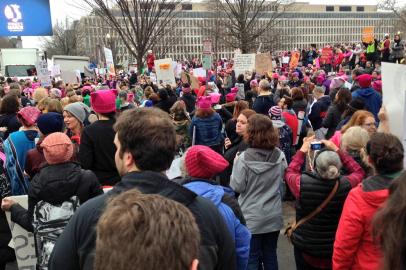 marcha das mulheres contra trump