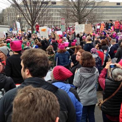 marcha das mulheres contra trump