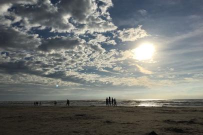 amanhecer, capão da canoa, praia, litoral