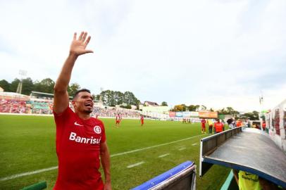  

VERANÓPOLIS, RS, BRASIL, 29-01-2017. Inter estreia no Gauchão contra o Veranópolis. Partida também marca o primeiro desafio do técnico Antonio Carlos Zago. (LAURO ALVES/AGÊNCIA RBS)