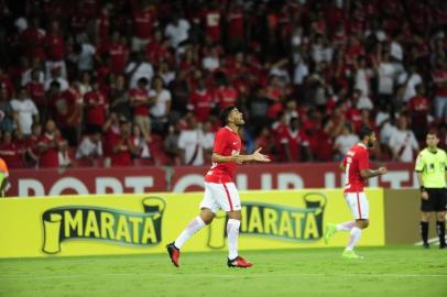  PORTO ALEGRE, RS, BRASIL 22/02/2017 - Inter e Oeste se enfrentam no Beira-Rio em jogo que decide vaga para a terceira fase da Copa do Brasil. (FOTO: FÉLIX ZUCCO/AGÊNCIA RBS).