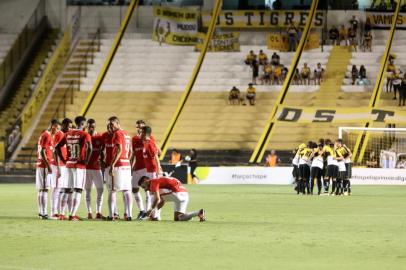  

CRICIÚMA, SC, BRASIL 23/02/2017, ESPORTE: Pré-jogo entre Criciúma e Internacional, pela Copa Primeira Liga. FOTO: CAIO MARCELO/ESPECIAL/DIARIO CATARINENSE
Indexador: Picasa